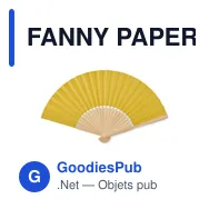 FANNY PAPER Eventail en bambou - Miniature 10