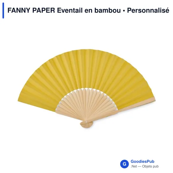 FANNY PAPER Eventail en bambou - Image 10
