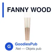 FANNY WOOD Eventail manuel. - Miniature 2
