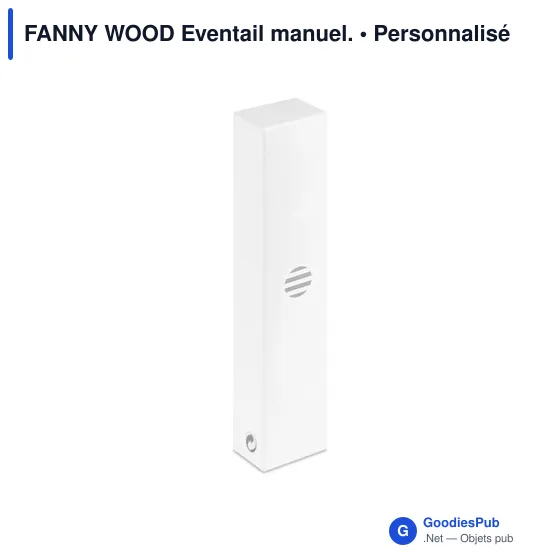 FANNY WOOD Eventail manuel. - Image 3