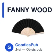 FANNY WOOD Eventail manuel. - Miniature 4