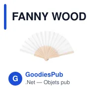 FANNY WOOD Eventail manuel. - Miniature 10