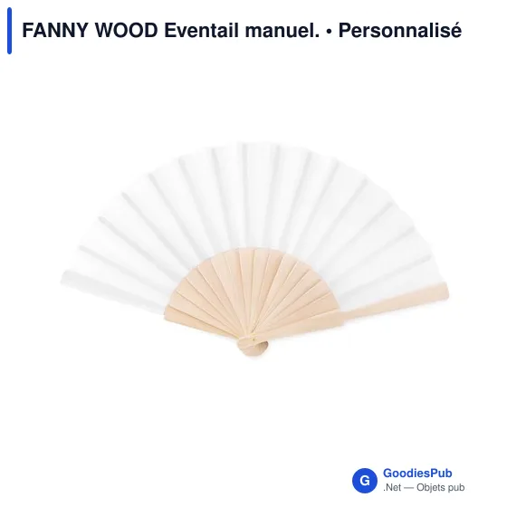 FANNY WOOD Eventail manuel. - Image 10