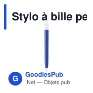 Stylo à bille personnalisable Fargo avec logo - Écriture professionnelle - Miniature 12
