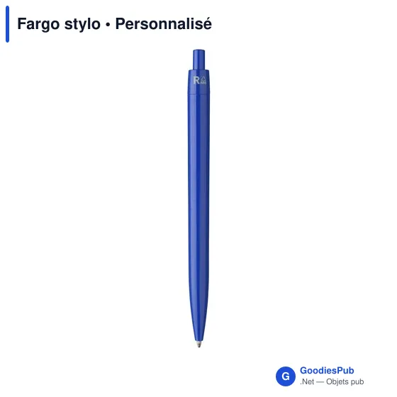 Stylo à bille personnalisable Fargo avec logo - Écriture professionnelle - Image 12