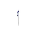 Variante bleu foncé - Stylo à bille personnalisable Fargo avec logo - Écriture professionnelle