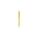 Variante jaune - Stylo à bille personnalisable Fargo avec logo - Écriture professionnelle
