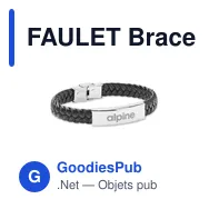 FAULET Bracelet tressé en simili cuir - Miniature 4