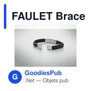 FAULET Bracelet tressé en simili cuir - Miniature 7
