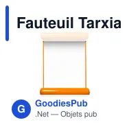 Fauteuil Tarxia - Miniature 7