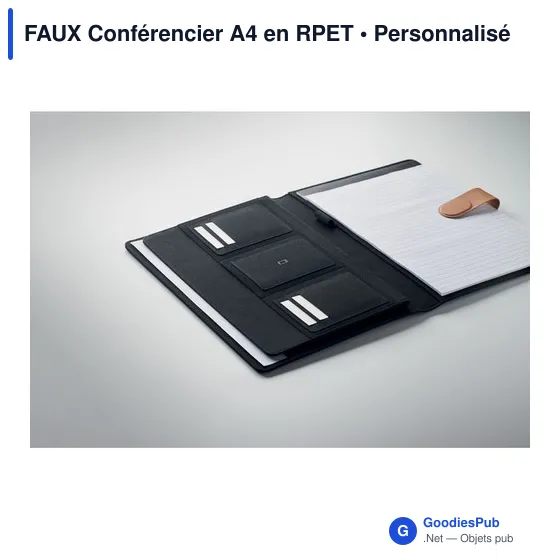 FAUX Conférencier A4 en RPET - Image 5