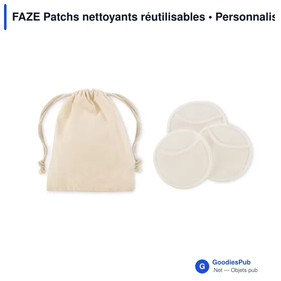 FAZE Patchs nettoyants réutilisables - Image 1