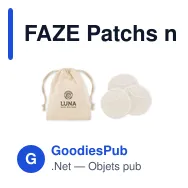 FAZE Patchs nettoyants réutilisables - Miniature 2