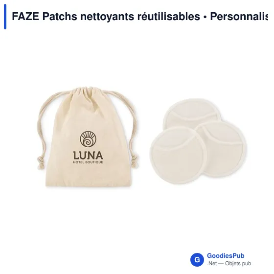 FAZE Patchs nettoyants réutilisables - Image 2