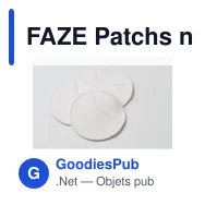 FAZE Patchs nettoyants réutilisables - Miniature 3
