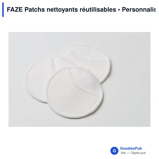 FAZE Patchs nettoyants réutilisables - Image 3