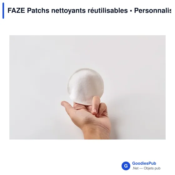FAZE Patchs nettoyants réutilisables - Image 4