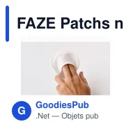 FAZE Patchs nettoyants réutilisables - Miniature 5