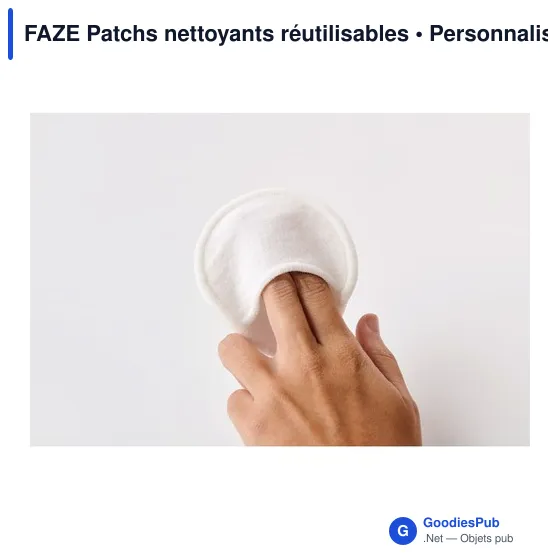 FAZE Patchs nettoyants réutilisables - Image 5