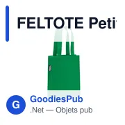 FELTOTE Petit sac cadeau feutre RPET - Miniature 1
