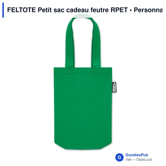 FELTOTE Petit sac cadeau feutre RPET - Image 2