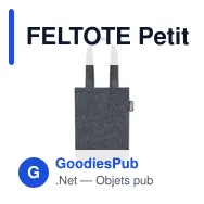 FELTOTE Petit sac cadeau feutre RPET - Miniature 11