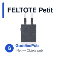 FELTOTE Petit sac cadeau feutre RPET - Miniature 12