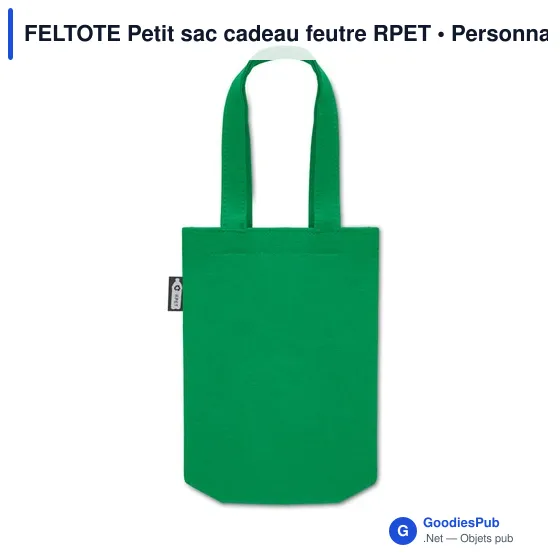 FELTOTE Petit sac cadeau feutre RPET - Image 3