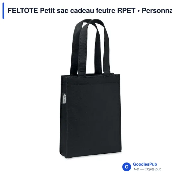 FELTOTE Petit sac cadeau feutre RPET - Image 6