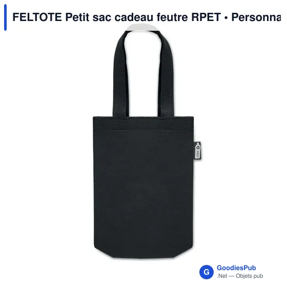 FELTOTE Petit sac cadeau feutre RPET - Image 7