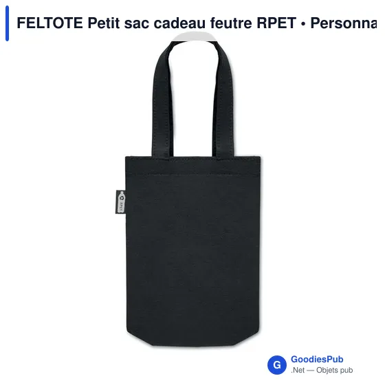 FELTOTE Petit sac cadeau feutre RPET - Image 8