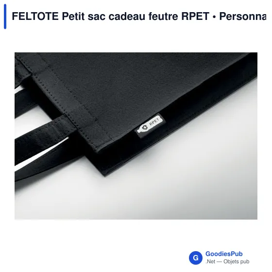 FELTOTE Petit sac cadeau feutre RPET - Image 9