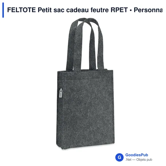 FELTOTE Petit sac cadeau feutre RPET - Image 10