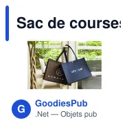 Sac de courses personnalisable Feltro GRS RPET BigShopper avec logo - Miniature 12