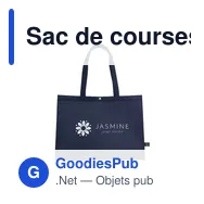 Sac de courses personnalisable Feltro GRS RPET BigShopper avec logo - Miniature 9