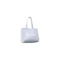 Variante gris clair - Sac de courses personnalisable Feltro GRS RPET BigShopper avec logo
