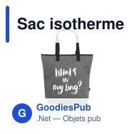 Sac isotherme personnalisable Feltro GRS RPET avec logo - Miniature 1