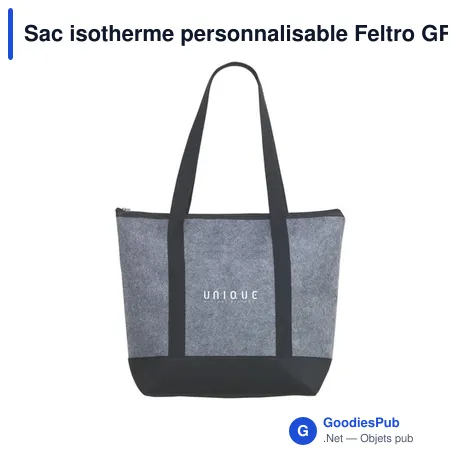 Sac isotherme personnalisable Feltro GRS RPET avec logo