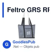 Sac isotherme personnalisable Feltro GRS RPET avec logo - Miniature 3