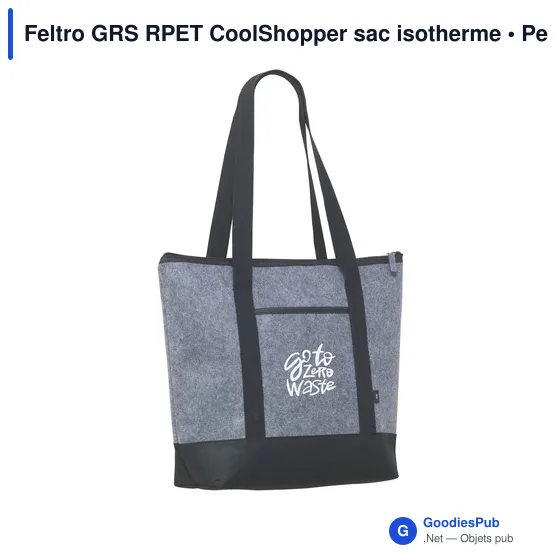 Sac isotherme personnalisable Feltro GRS RPET avec logo - Image 3