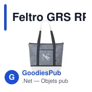 Sac isotherme personnalisable Feltro GRS RPET avec logo - Miniature 4