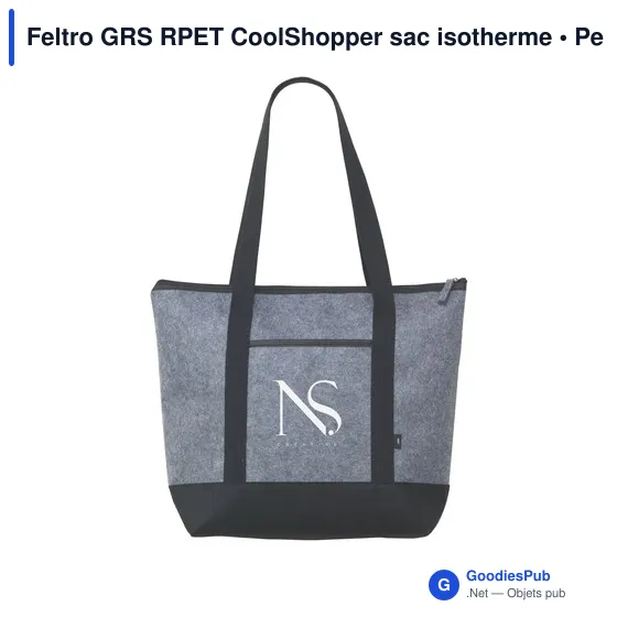 Sac isotherme personnalisable Feltro GRS RPET avec logo - Image 4