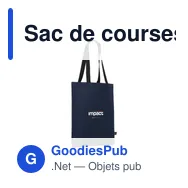 Sac de courses personnalisable en RPET - Feltro GRSavec logo - Miniature 9