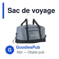 Sac de voyage personnalisable Feltro GRS RPET avec logo - Miniature 8