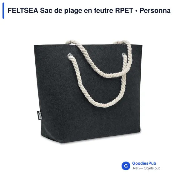 FELTSEA Sac de plage en feutre RPET - Image 11
