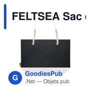 FELTSEA Sac de plage en feutre RPET - Miniature 12