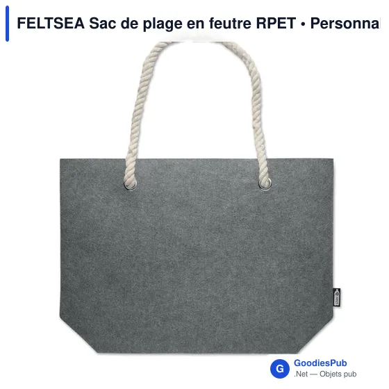FELTSEA Sac de plage en feutre RPET - Image 4
