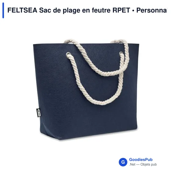 FELTSEA Sac de plage en feutre RPET - Image 6