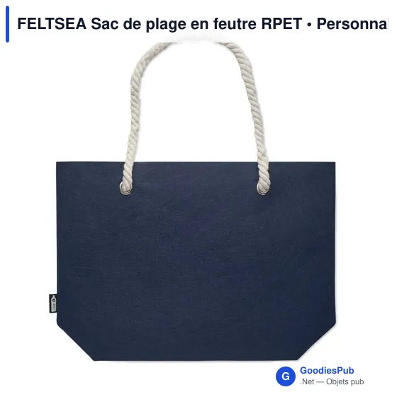 FELTSEA Sac de plage en feutre RPET - Image 7