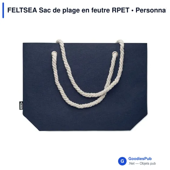 FELTSEA Sac de plage en feutre RPET - Image 8